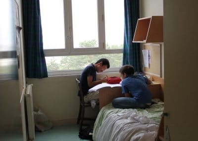 Dans les chambres