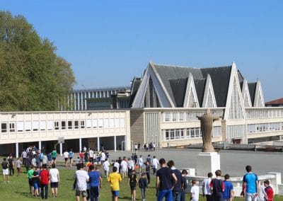 Retour du stade