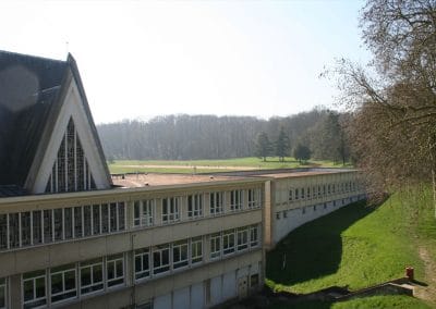 Vue sur la chapelle