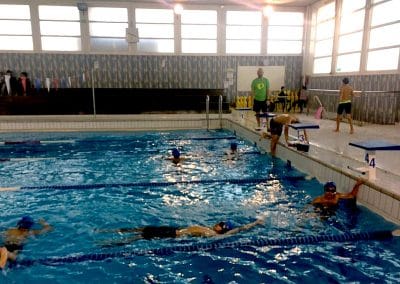 entrainements nages